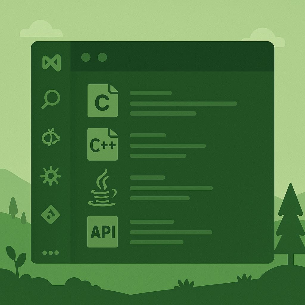 Coder - Professional Nature Theme for vscode